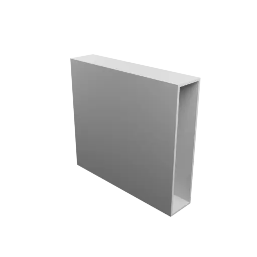 fichier STL Adaptateur de conduit rectangulaire 38.5x177mm vers 38.5x177mm - transition: 100mm