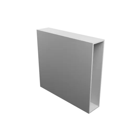 fichier STL Adaptateur de tube rectangulaire 38.5x180mm vers 38.5x180mm - transition: 100mm