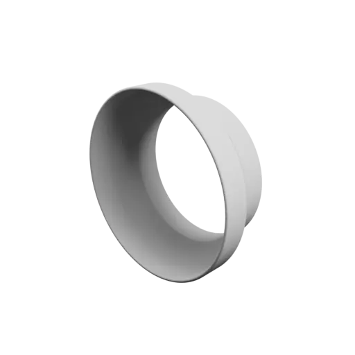 Tubing adapter STL file ⌀ 114–90 mm (Length: 45 mm)