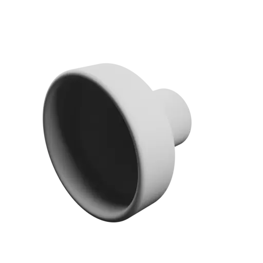 Tubing adapter STL file ⌀ 55–25 mm (Length: 45 mm)