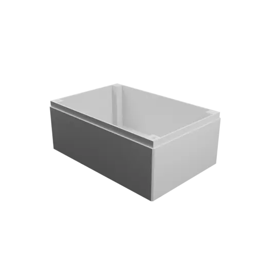 fichier 3D STL Boîtier avec couvercle vissé : 120×80×50 mm (avec aération sur le couvercle)