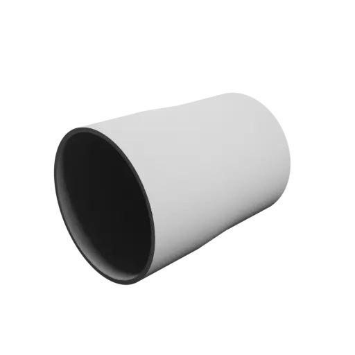 Tube adapter STL file ⌀ 97–93 mm (Length: 130 mm)