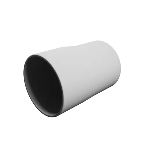 Tube adapter ⌀ 80–75 mm (Length: 111 mm)