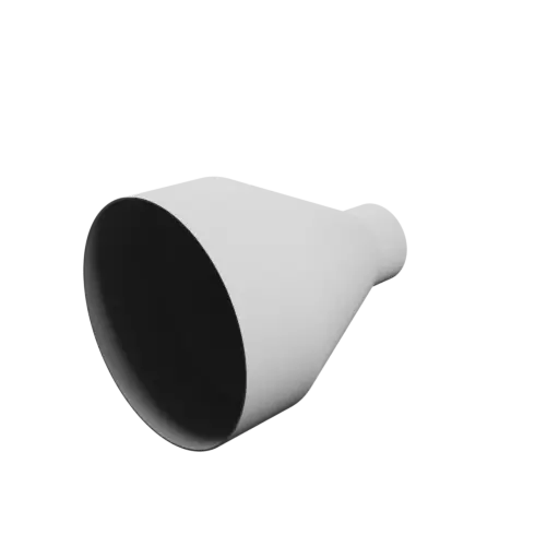 3D Model Tubing adapter STL file ⌀&nbsp;260–100&nbsp;mm (Length: 340&nbsp;mm)