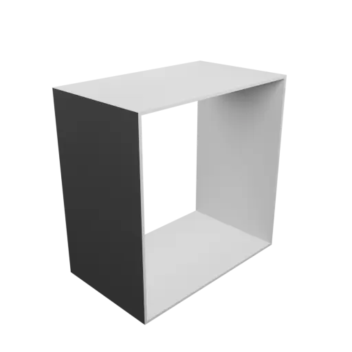 fichier 3D STL Adaptateur de tube rectangulaire 203x203mm vers 203x203mm - transition: 55mm