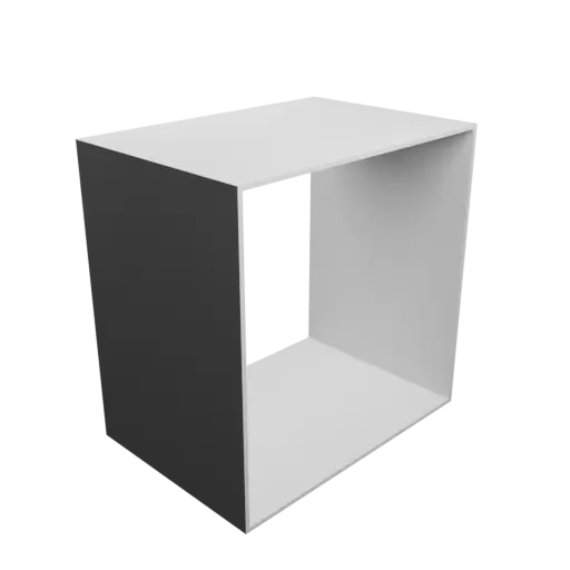 fichier STL Adaptateur de conduit rectangulaire 203x203mm vers 203x203mm - transition: 85mm