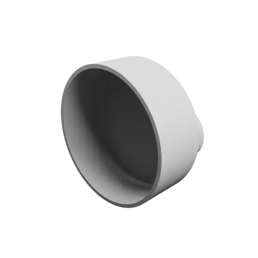 Tubing adapter STL file ⌀ 108–41 mm (Length: 50 mm)
