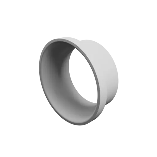 Tubing adapter STL 3D file ⌀ 64–54 mm (Length: 26 mm)