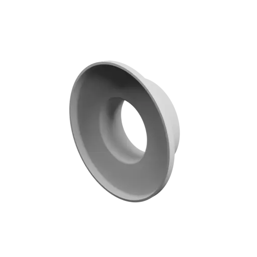 Tube adapter STL file ⌀ 182–125 mm (Length: 55 mm)