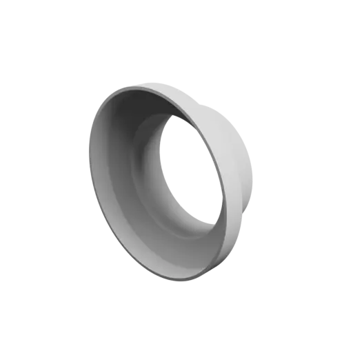 Tube adapter STL 3D file ⌀ 181–125 mm (Length: 70 mm)