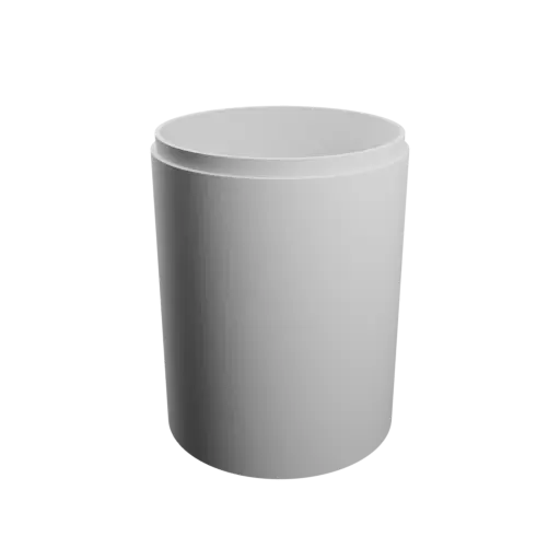 Round box with lid ⌀ 80 mm - Height: 105 mm