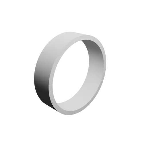 3D Model Hollow tube STL 3D model OD 38&nbsp;mm, ID 34&nbsp;mm, length 10&nbsp;mm