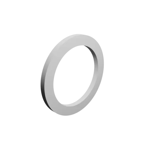 Washer / Flat Gasket STL file ⌀ID: 57 mm ⌀OD: 75 mm thickness: 5 mm