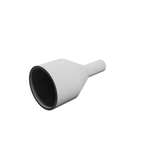 Adaptateur de tube ⌀ 45-15 mm (Longueur : 90 mm)