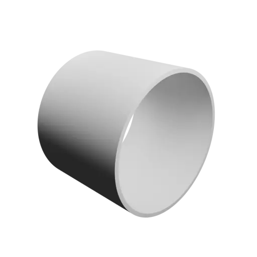 modèle 3D STL tube creux Ø ext. 63.5 mm, Ø int. 60 mm, longueur 50 mm