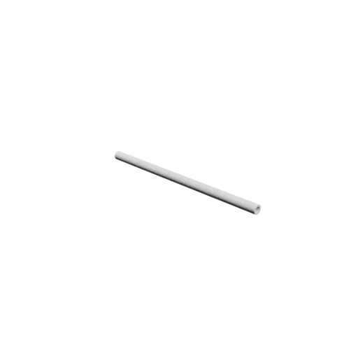 fichier STL tube Ø ext. 12 mm, Ø int. 8 mm, longueur 250 mm