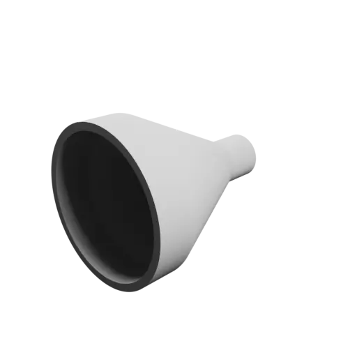 3D Model Tube adapter STL file ⌀&nbsp;40–12&nbsp;mm (Length: 50&nbsp;mm)