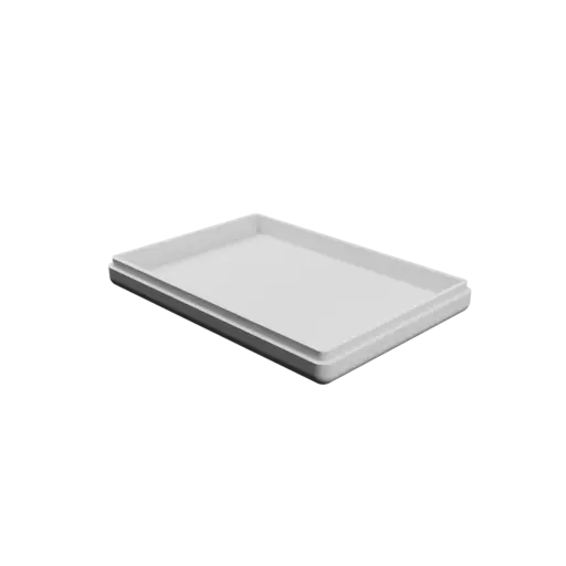 fichier STL boîte rectangulaire avec couvercle - 135×95×20 mm, paroi 4 mm