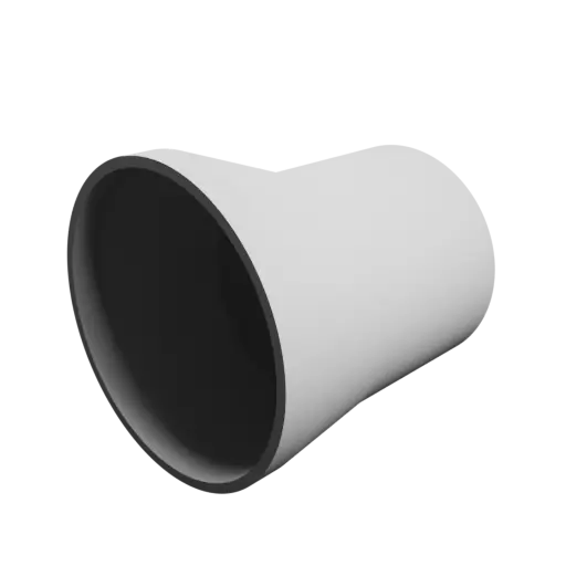 Tube adapter ⌀ 92–71 mm (Length: 90 mm)