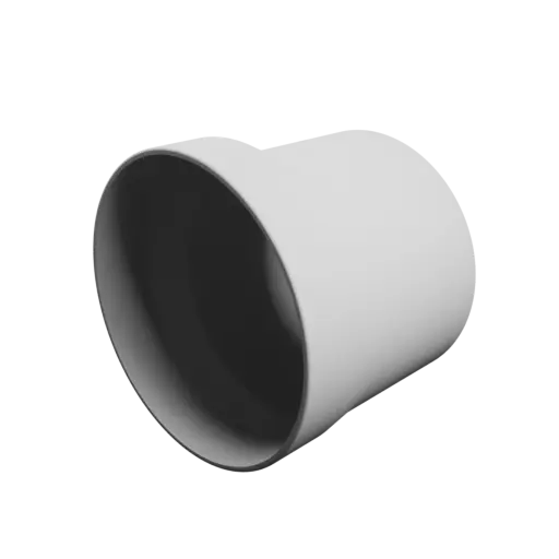 Tube adapter ⌀ 102–90 mm (Length: 80 mm)