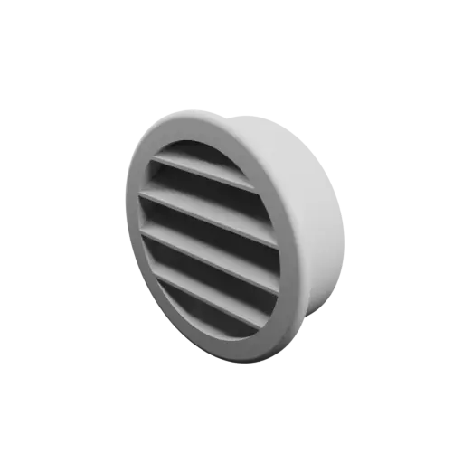 Round air vent ∅ 67.7 mm, slat angle: 40°