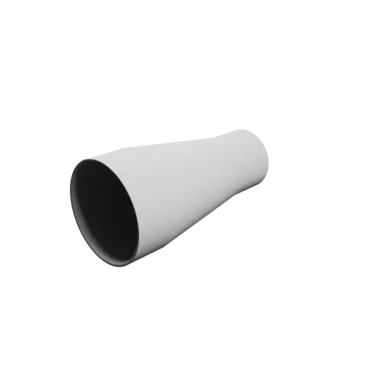 Tube adapter ⌀ 120–80 mm (Length: 240 mm)