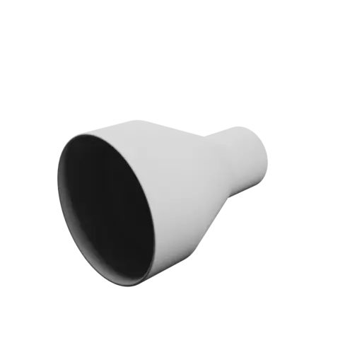 Tube adapter ⌀ 100–50 mm (Length: 140 mm)