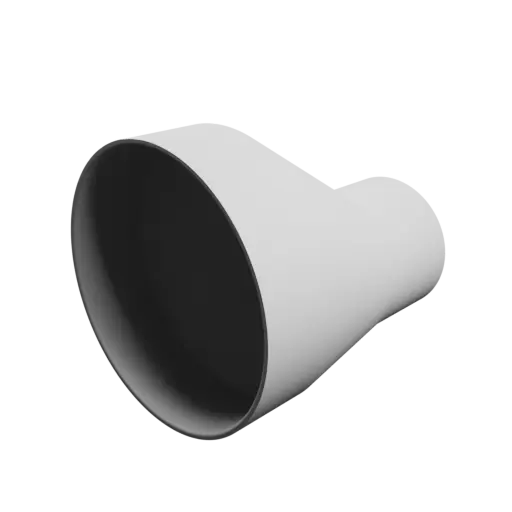 Tube adapter ⌀ 100–50 mm (Length: 90 mm)