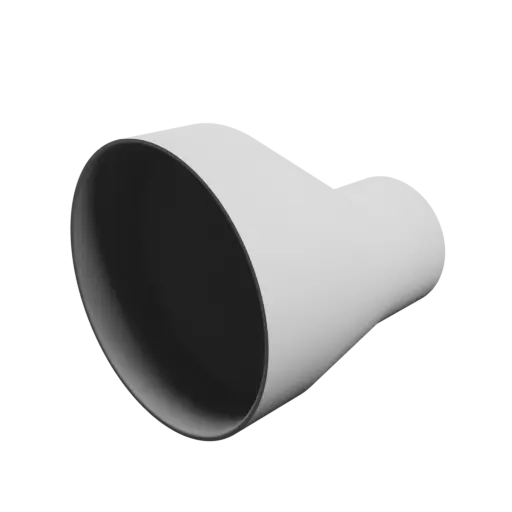Tube adapter ⌀ 100–50 mm (Length: 90 mm)