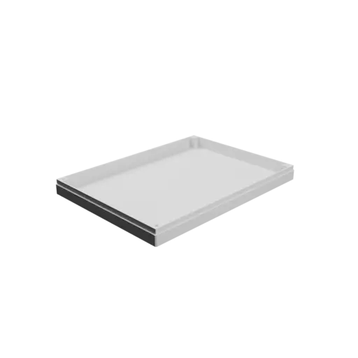 Enclosure with screw-mounted lid STL file: 140×190×20 mm