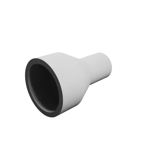 Adaptateur de tube ⌀ 33-18 mm (Longueur : 50 mm)