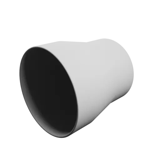 Tube adapter ⌀ 96–80 mm (Length: 100 mm)