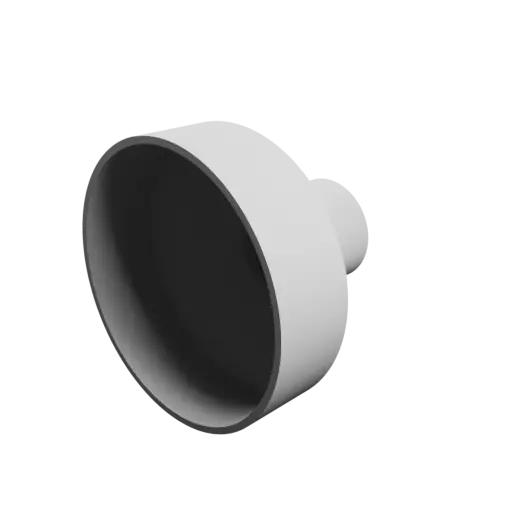 Tube adapter ⌀ 100–40 mm (Length: 80 mm)