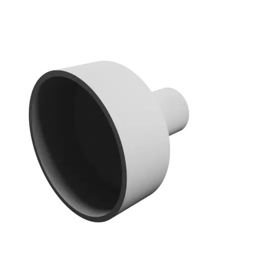 Tube adapter ⌀ 80–30 mm (Length: 80 mm)
