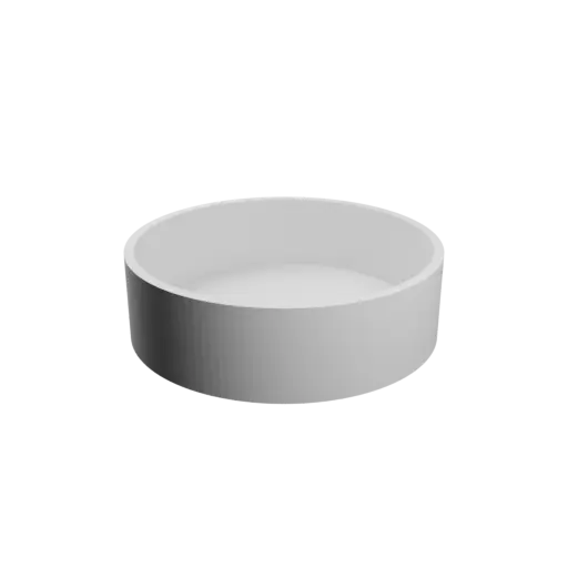 Round box with lid ⌀ 66 mm - Height: 26 mm, Shell: 2 mm