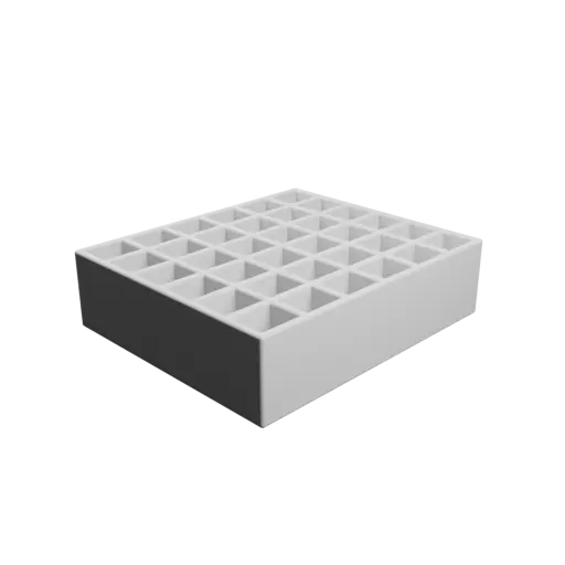 Boîte multi-compartiments : 36 compartiments de 9.5×11.5×20 mm