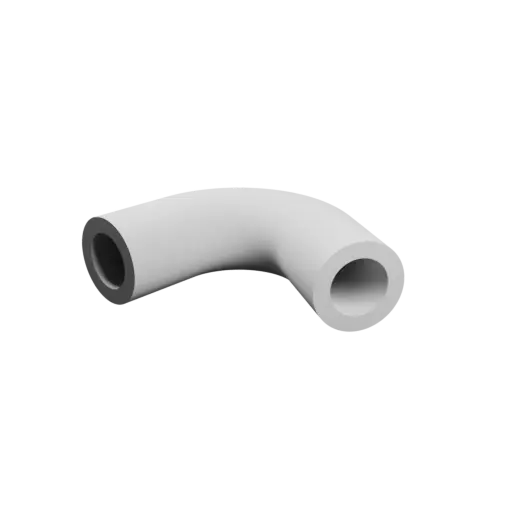 Pipe elbow 118° ⌀OD: 25 mm ⌀ID: 16 mm thickness: 4.5 mm