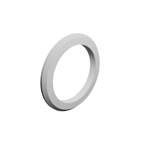 Washer / Flat Gasket ⌀ID: 30 mm ⌀OD: 40 mm thickness: 4 mm + chamfers