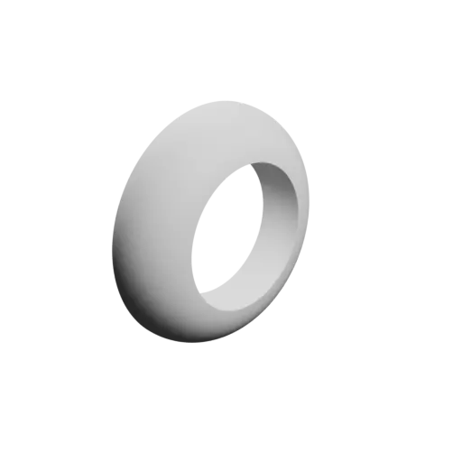 Washer / Flat Gasket ⌀ID: 60 mm ⌀OD: 100 mm thickness: 20 mm + fillet