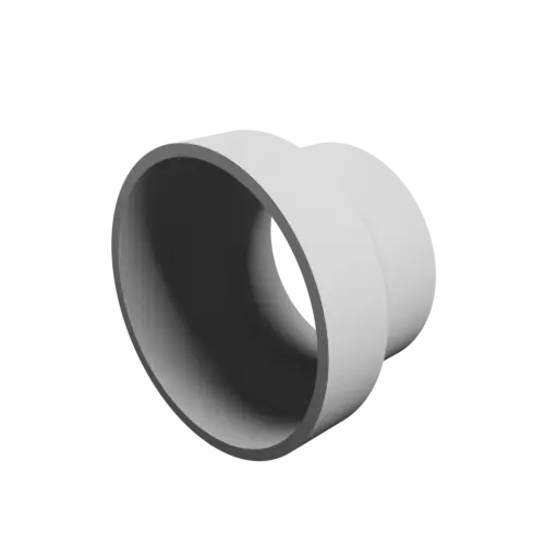 Tube adapter ⌀ 100–80 mm (Length: 63 mm)