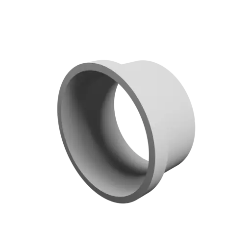 Tube adapter STL file ⌀ 80–70 mm (Length: 40 mm)
