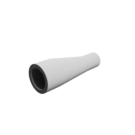 Tube adapter STL file ⌀ 15–9 mm (Length: 40 mm)