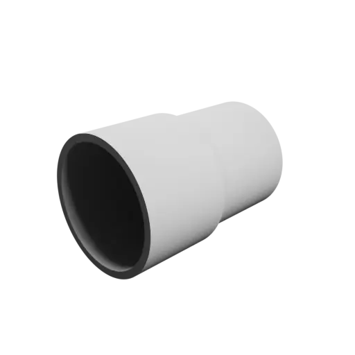 Tube adapter STL file ⌀ 45–40 mm (Length: 65 mm)
