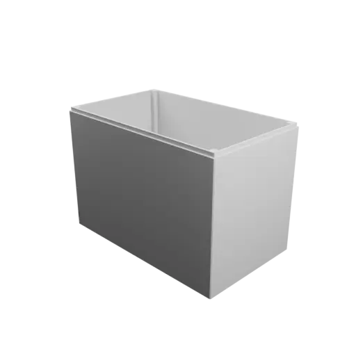 Enclosure with screw-mounted lid STL 3D file: 250×150×175 mm