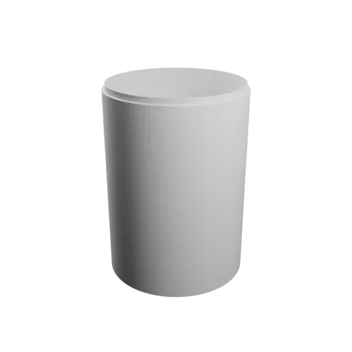 Round box with lid STL 3D file ⌀ 120 mm - Height: 170 mm, Shell: 3 mm