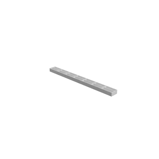 Multi-compartment box STL file: 14 compartments of 100×30×30 mm