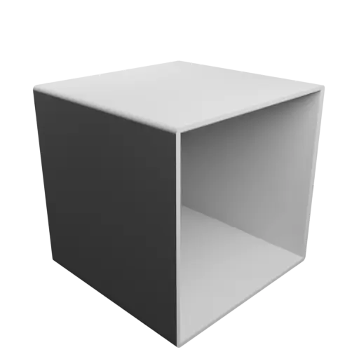 Small parts organizer with 1 drawer 70×70×70 mm STL file, thickness: 2 mm