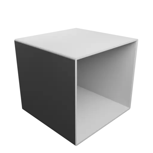 Small parts organizer with 1 drawer 75×70×75 mm STL file, thickness: 2 mm