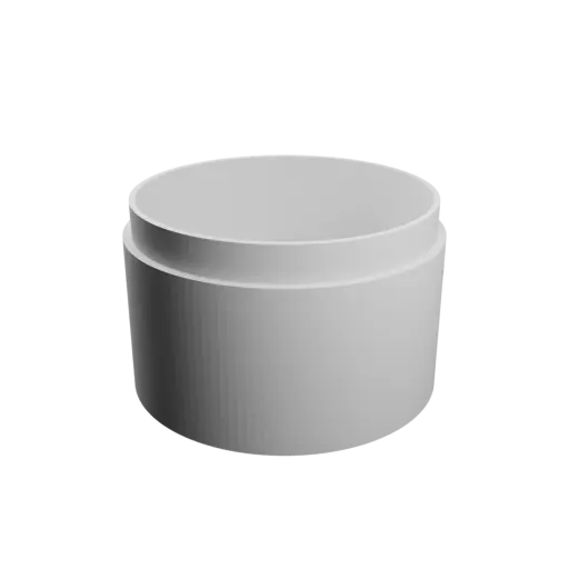 Round box with lid STL 3D file ⌀ 45 mm - Height: 30 mm, Shell: 2 mm
