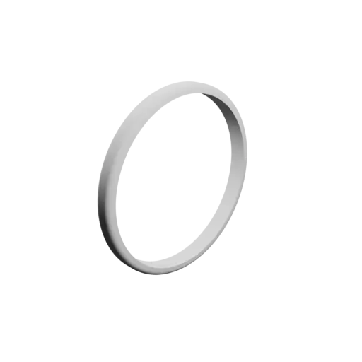 Washer / Flat Gasket STL file ⌀ID: 50 mm ⌀OD: 55 mm thickness: 5 mm + fillets